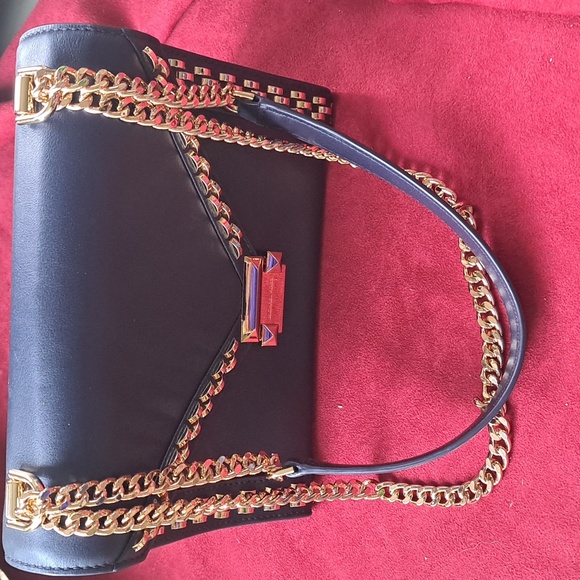 🎁 Michael Kors Navy Admiral With Gold Accents NEW WITH TAG - Picture 13 of 16